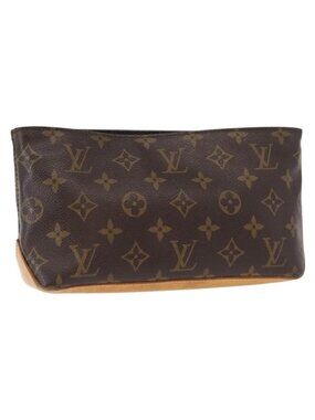 Authentic LOUIS VUITTON Monogram Trotteur Shoulder Bag M51240 LV